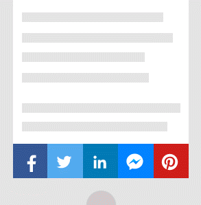 Mobile Share Bar